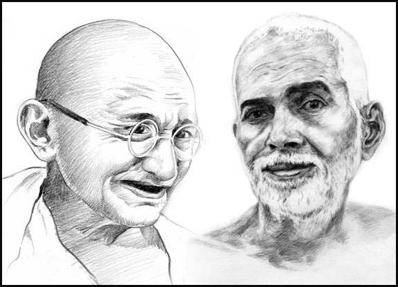 Gandhi and Ramana