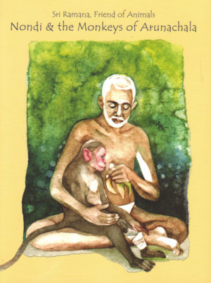 Book cover for Nondi and the Monkeys of Arunachala
