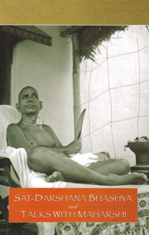 Book cover for Sat Darshana Bhashya and Talks with Maharshi