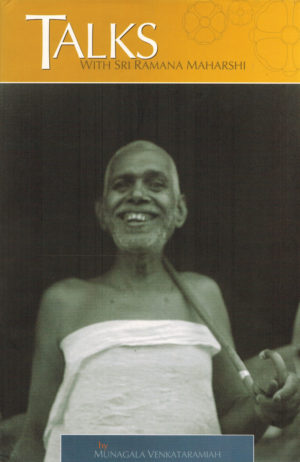 Book cover for Talks with Ramana Maharshi