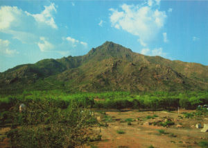 Photo of Arunachala in color